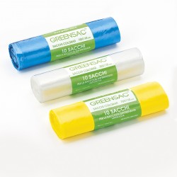 Sacchi Colorati per la Raccolta Differenziata dei Rifiuti - Greensac ®